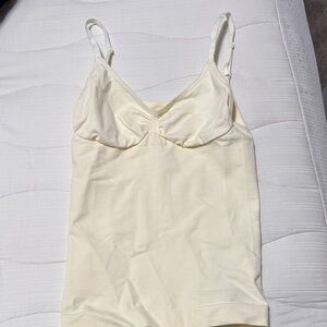 Cream Sleeveless Shapewear
